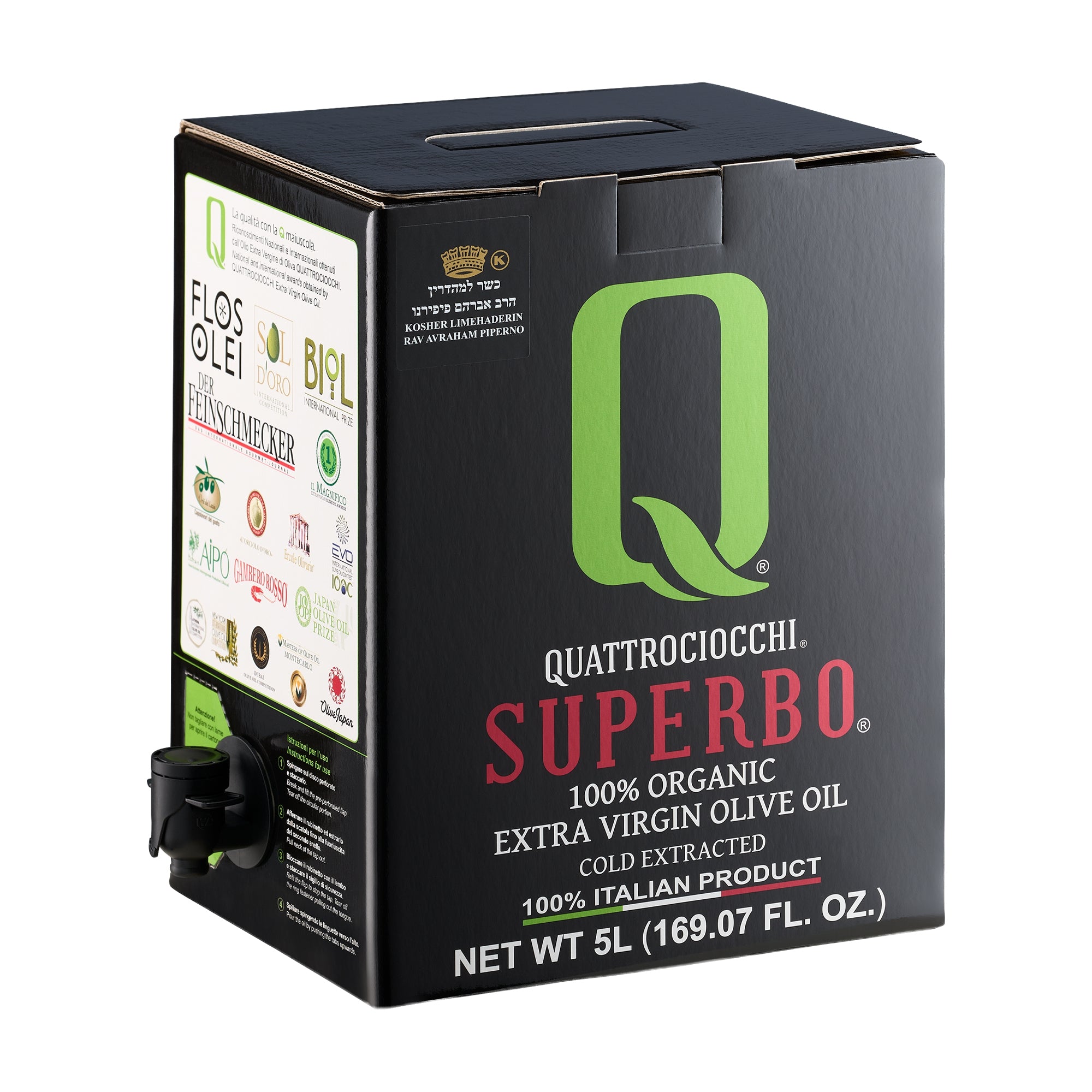 Quattrociocchi Superbo Organic 5L Bag-in-Box