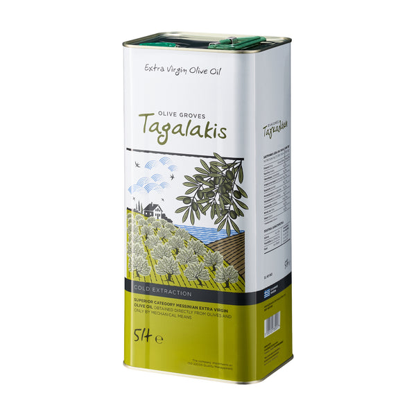 Tagalakis Elaiones 5L Tin Koroneiki Extra Virgin Olive Oil (169 fl