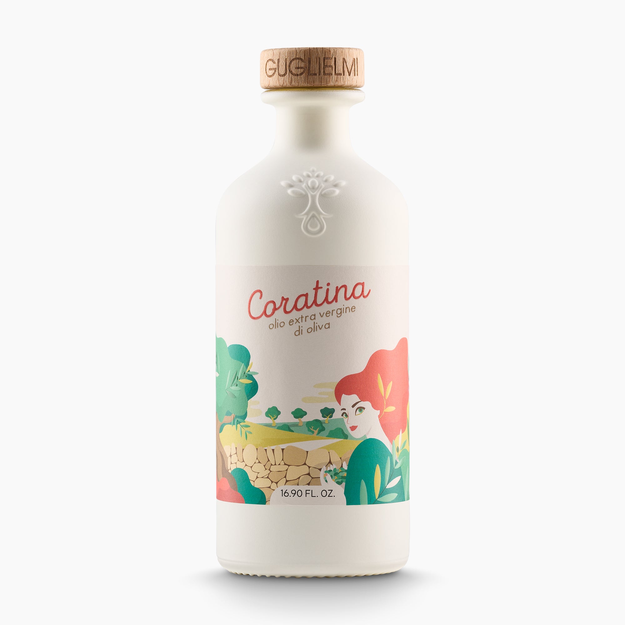 Guglielmi Coratina Le Monocultivar Extra Virgin Olive Oil 16.9 fl