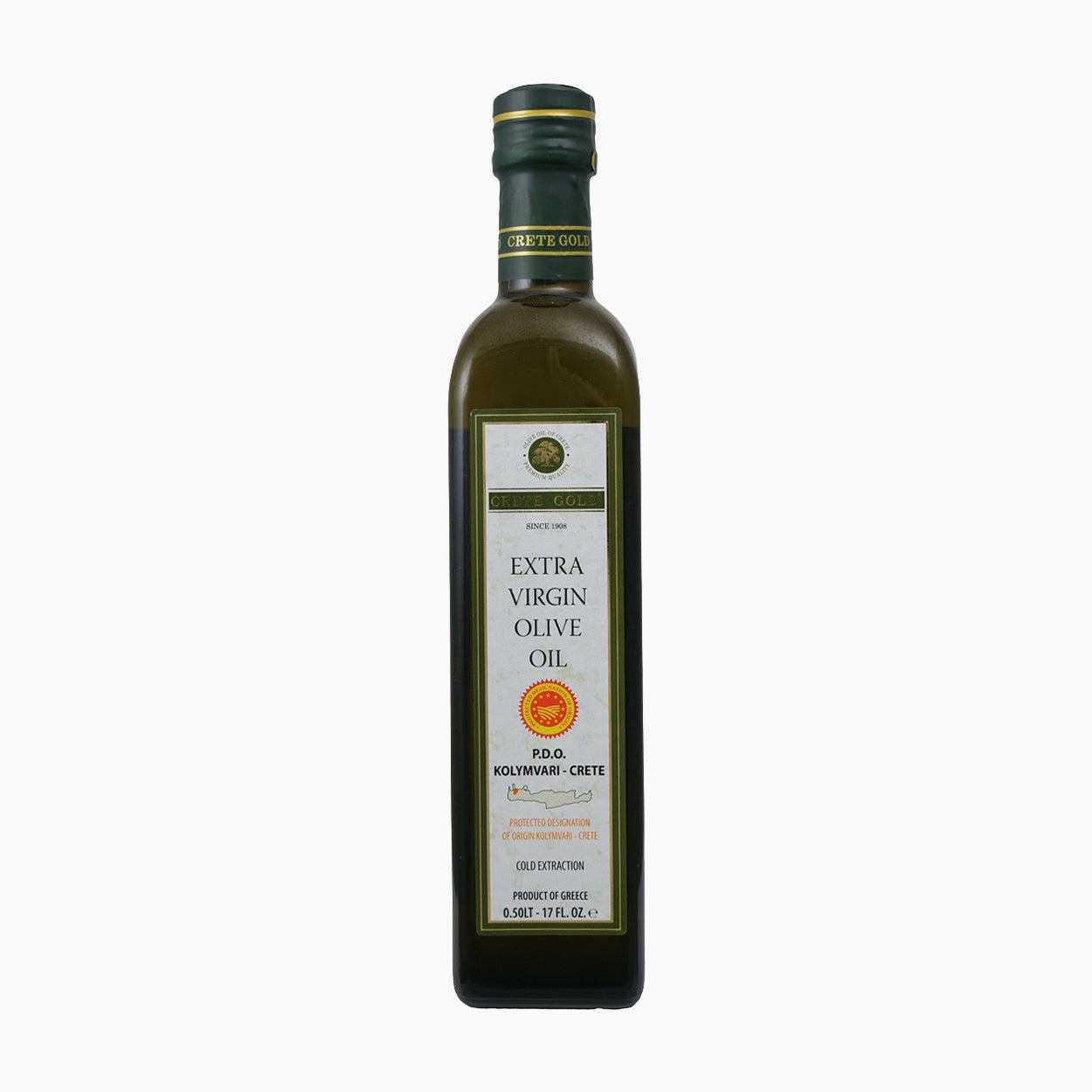 Crete Gold Greek Extra Virgin Olive Oil 16.9 fl oz (500 ml) – PDO