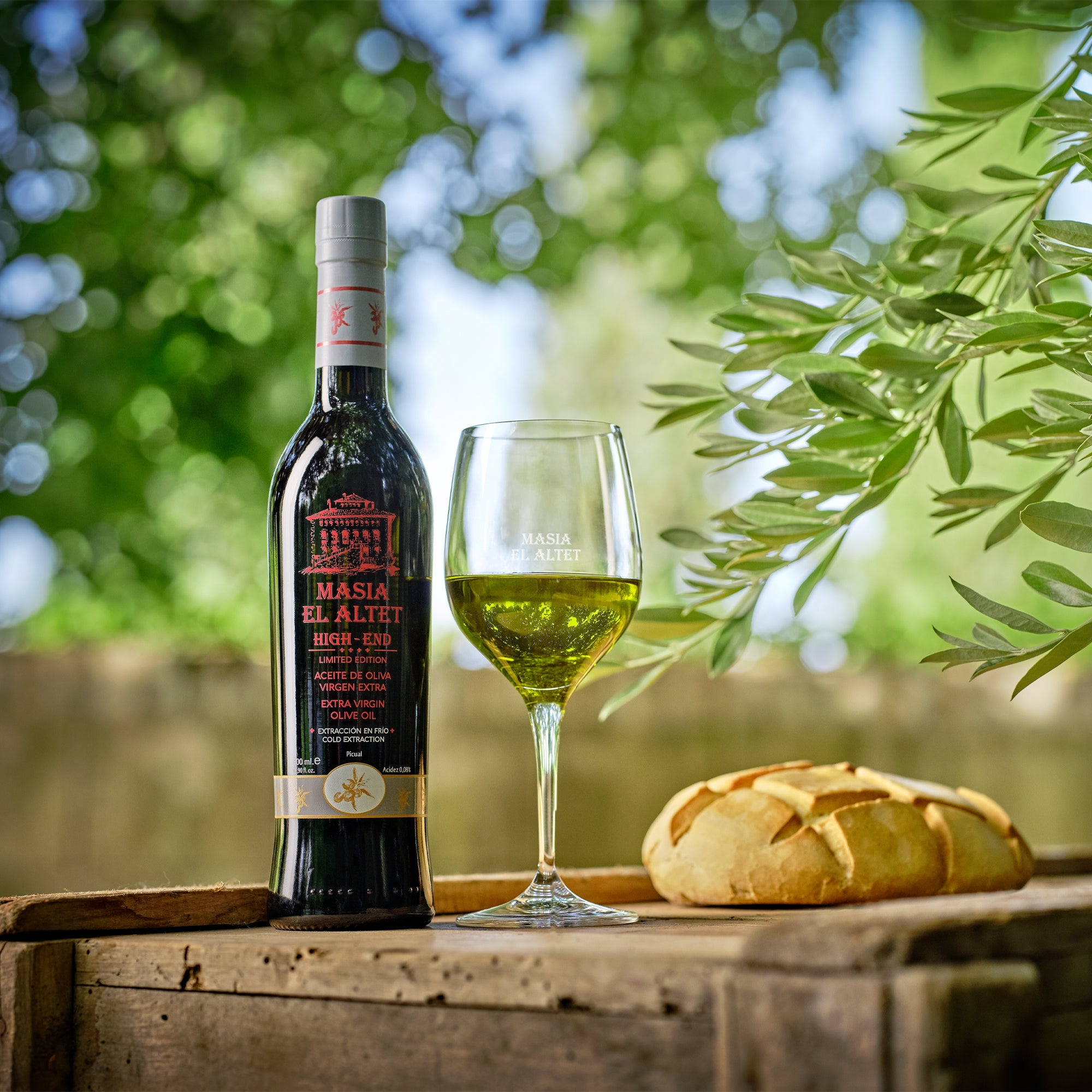 Masia el Altet High End Extra Virgin Olive Oil 16.9 fl oz (500 ml