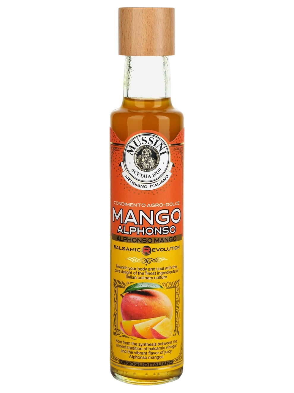 Mussini Balsamic R-Evolution Alphonso Mango Condiment