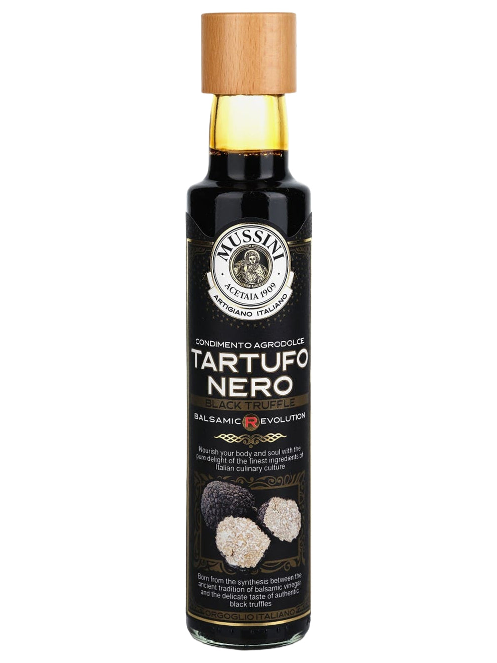 Mussini Balsamic R-Evolution Black Truffle Condiment