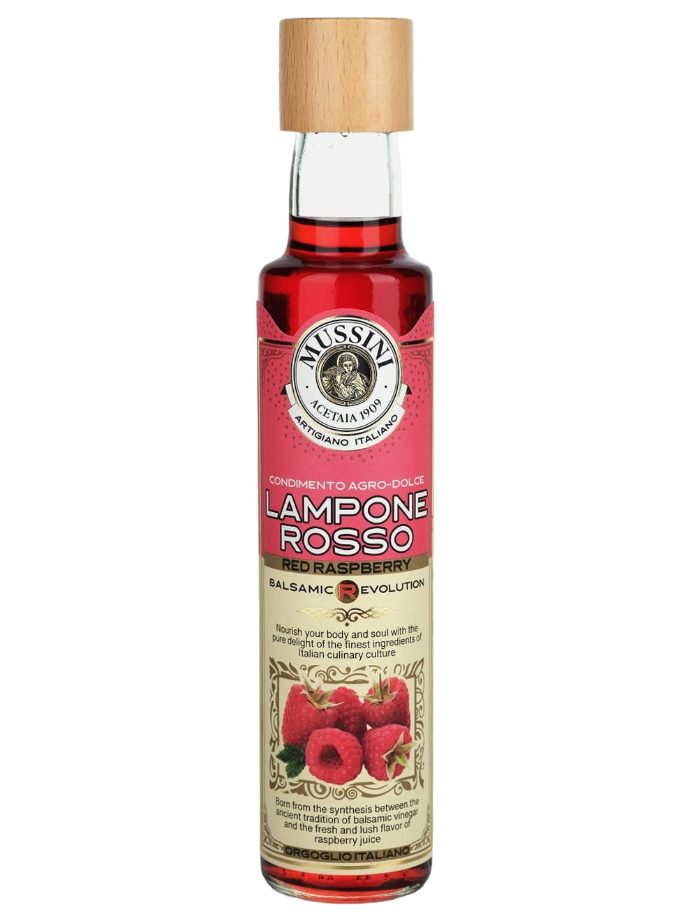 Mussini Balsamic R-Evolution Red Raspberry Condiment
