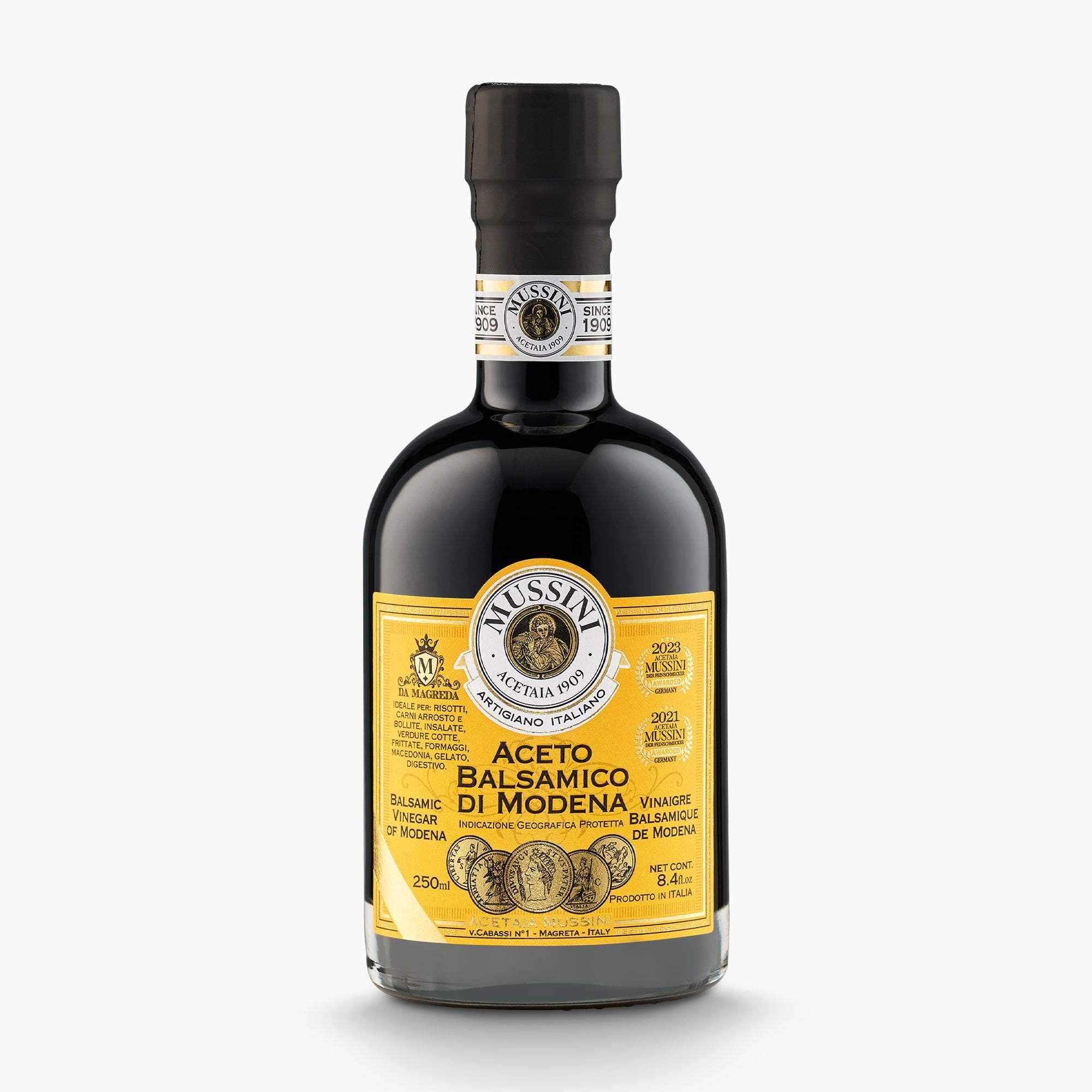 Mussini Balsamic Vinegar of Modena 5 Gold Medals - Plum & Vanilla