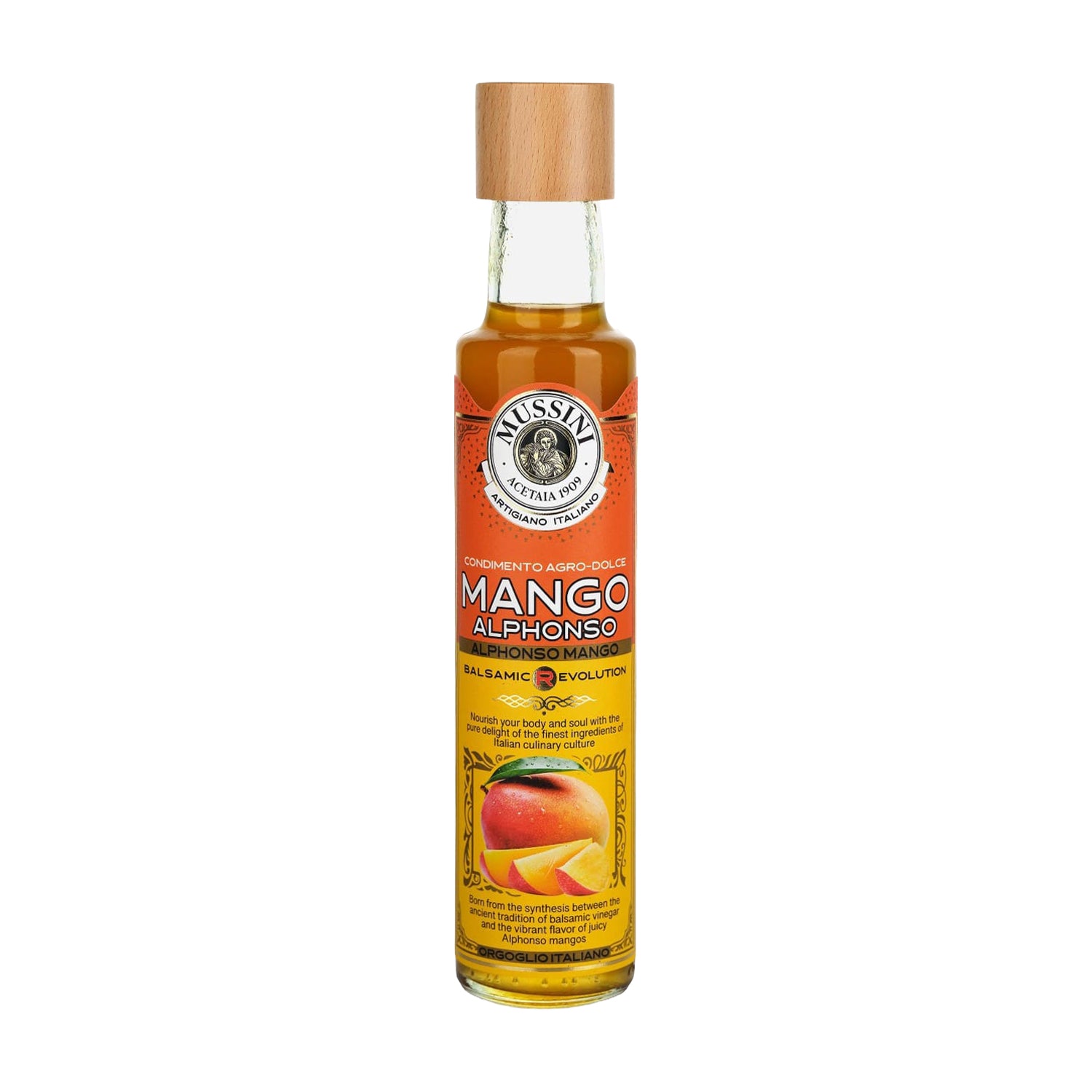 Mussini Balsamic R-Evolution Alphonso Mango Condiment