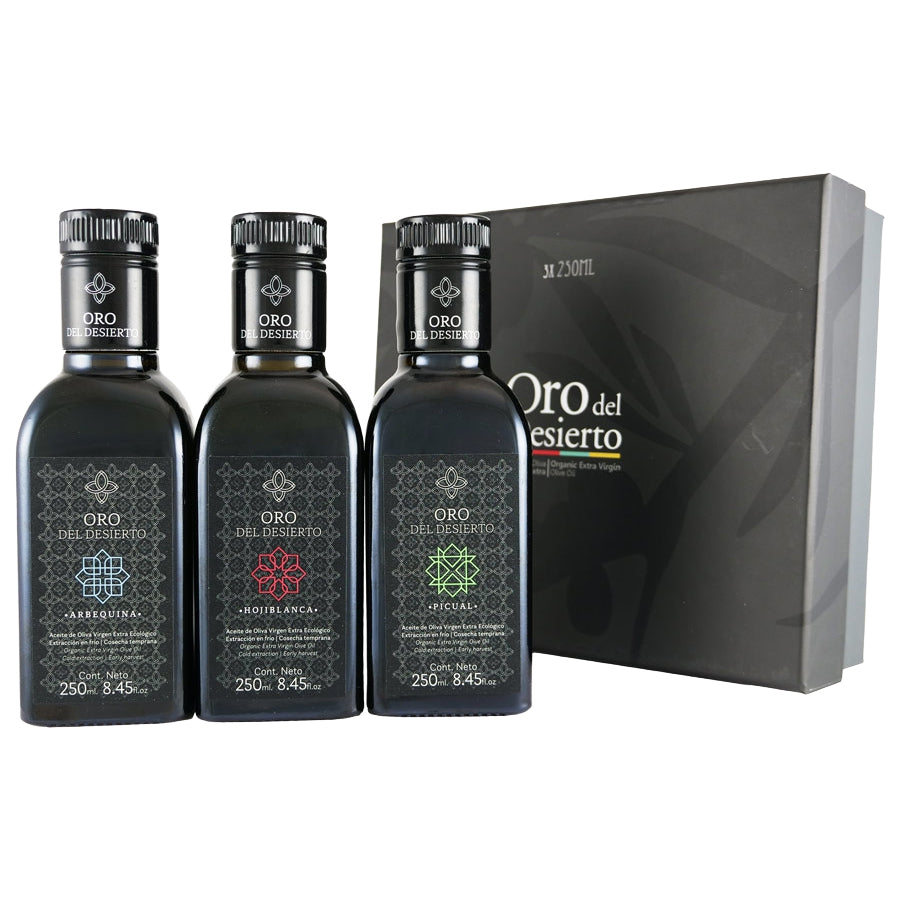 Oro del Desierto Organic Monocultivar Gift Set