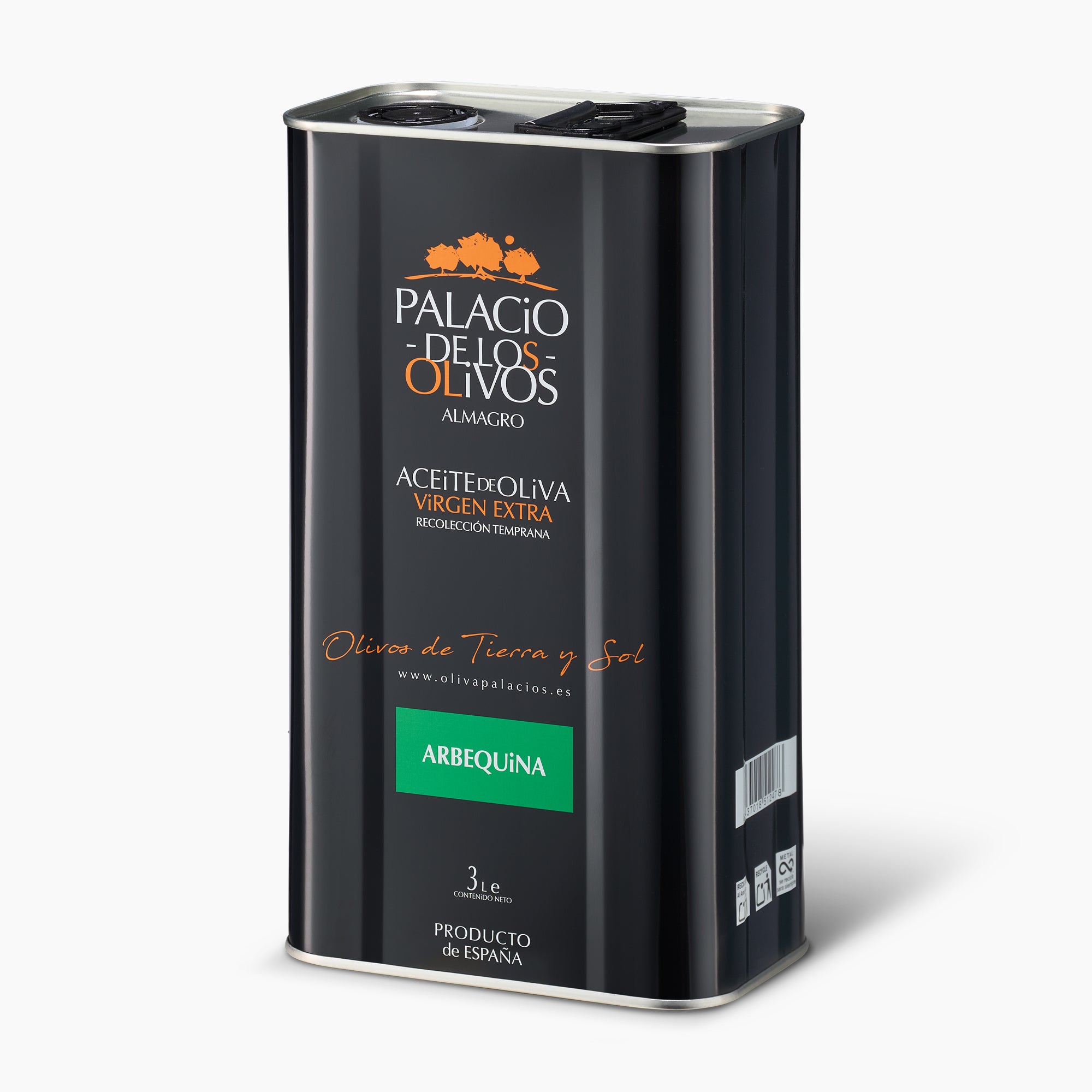 Palacio de los Olivos Arbequina Tin Spanish Extra Virgin Olive Oil