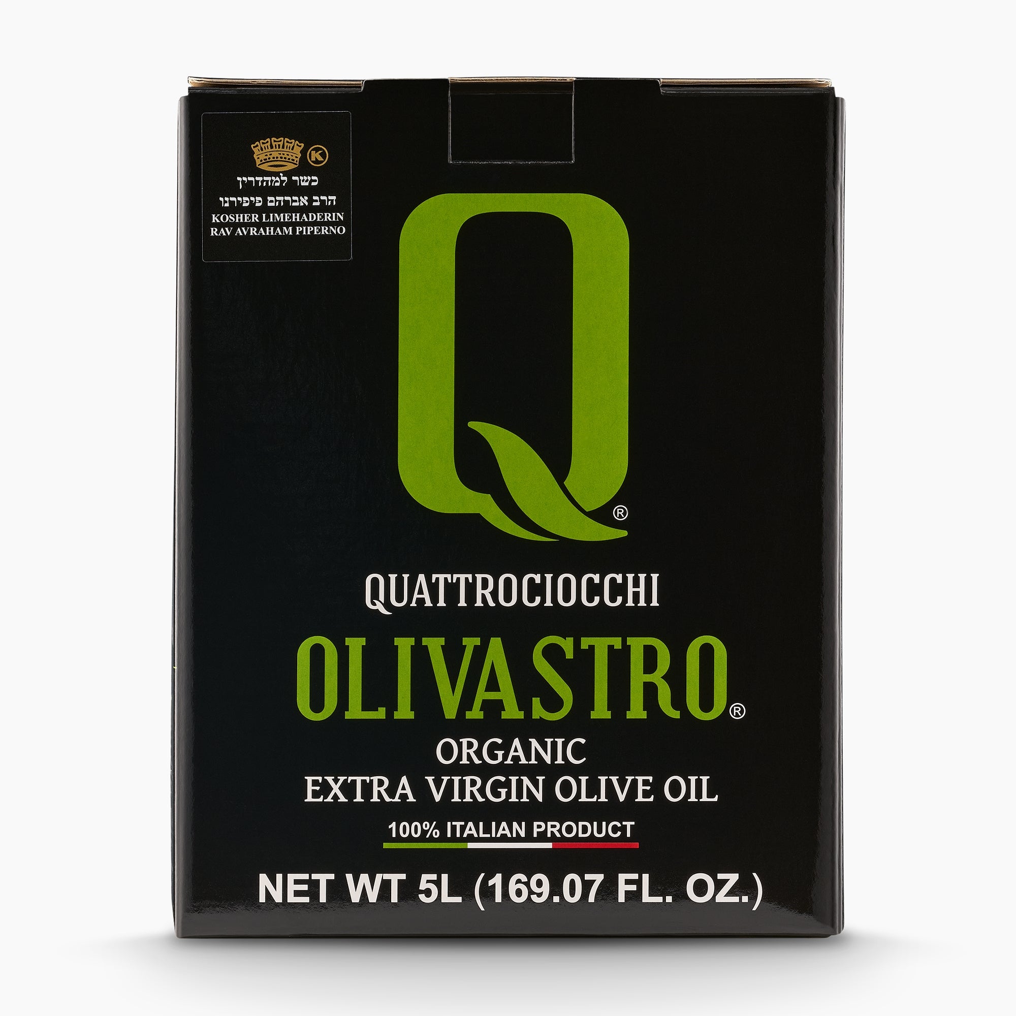 Quattrociocchi Olivastro Organic 5L Bag-in-Box