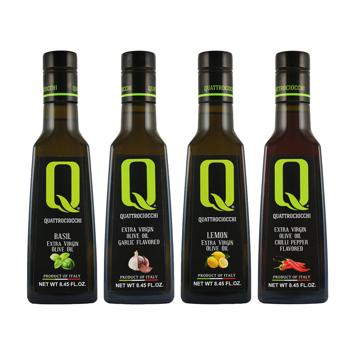 Quattrociocchi Organic Flavored Quattro Package Deal – Olive Oil