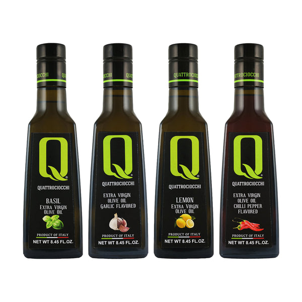 Quattrociocchi Organic Flavored Quattro Package Deal – Olive Oil
