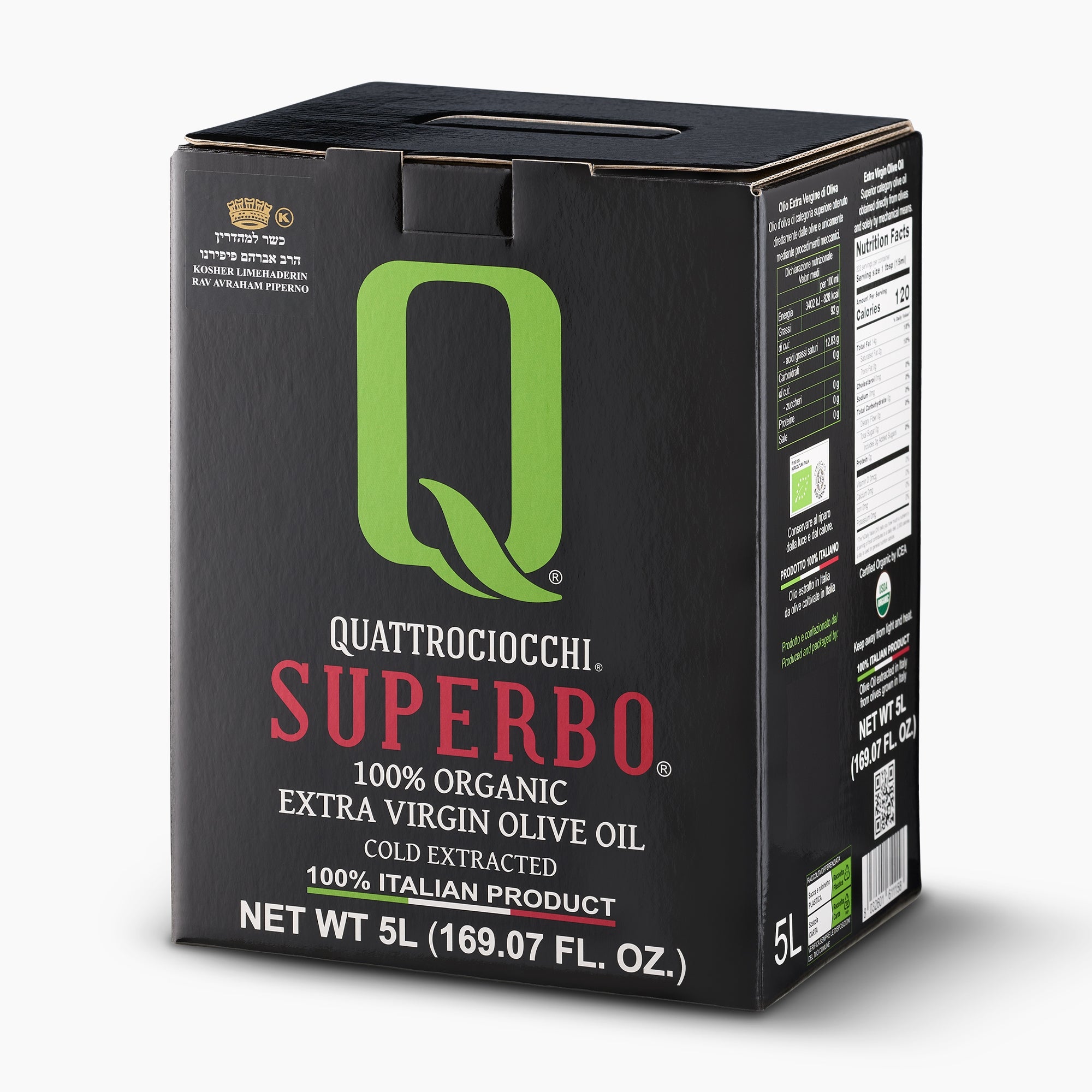 Quattrociocchi Superbo Organic 5L Bag-in-Box