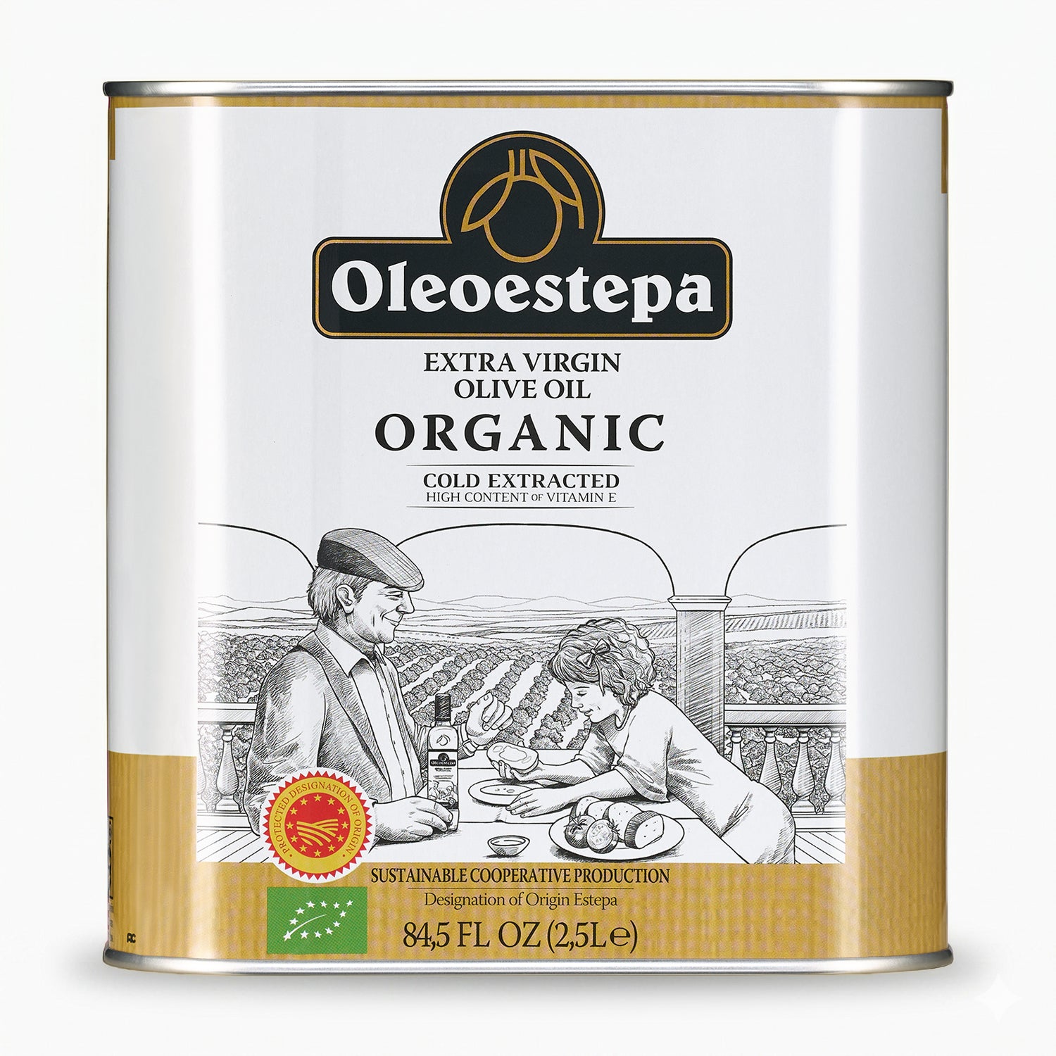Oleoestepa Organic 2.5L Tin