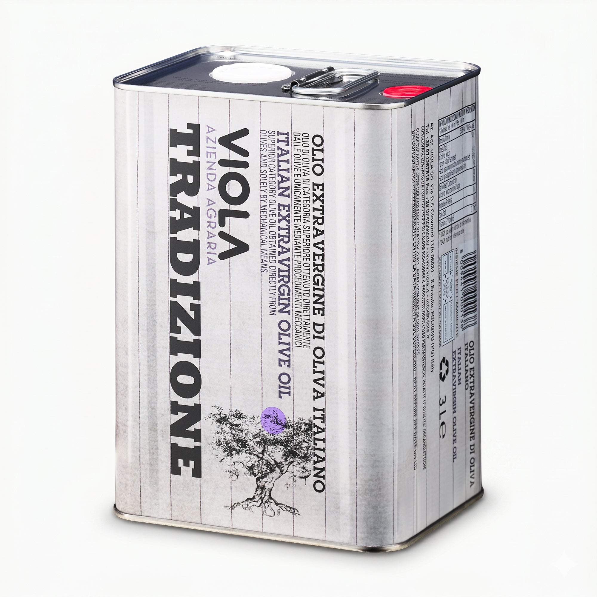 Viola Tradizione 3L Tin Extra Virgin Olive Oil (101 fl oz