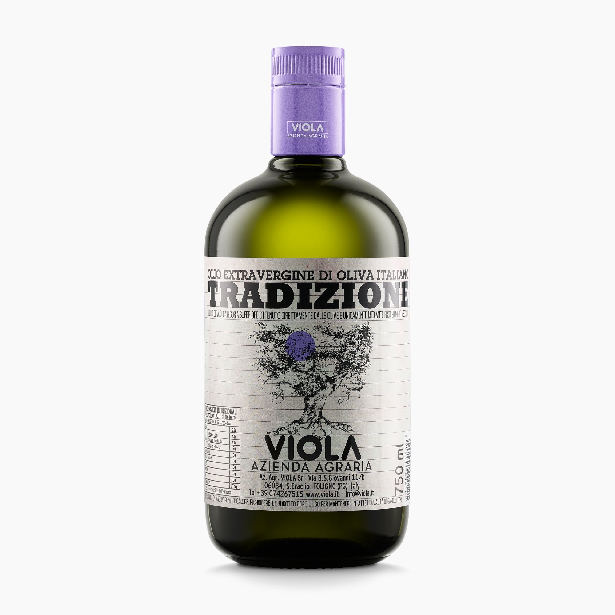 Viola Tradizione Extra Virgin Olive Oil 25.3 fl oz (750 ml