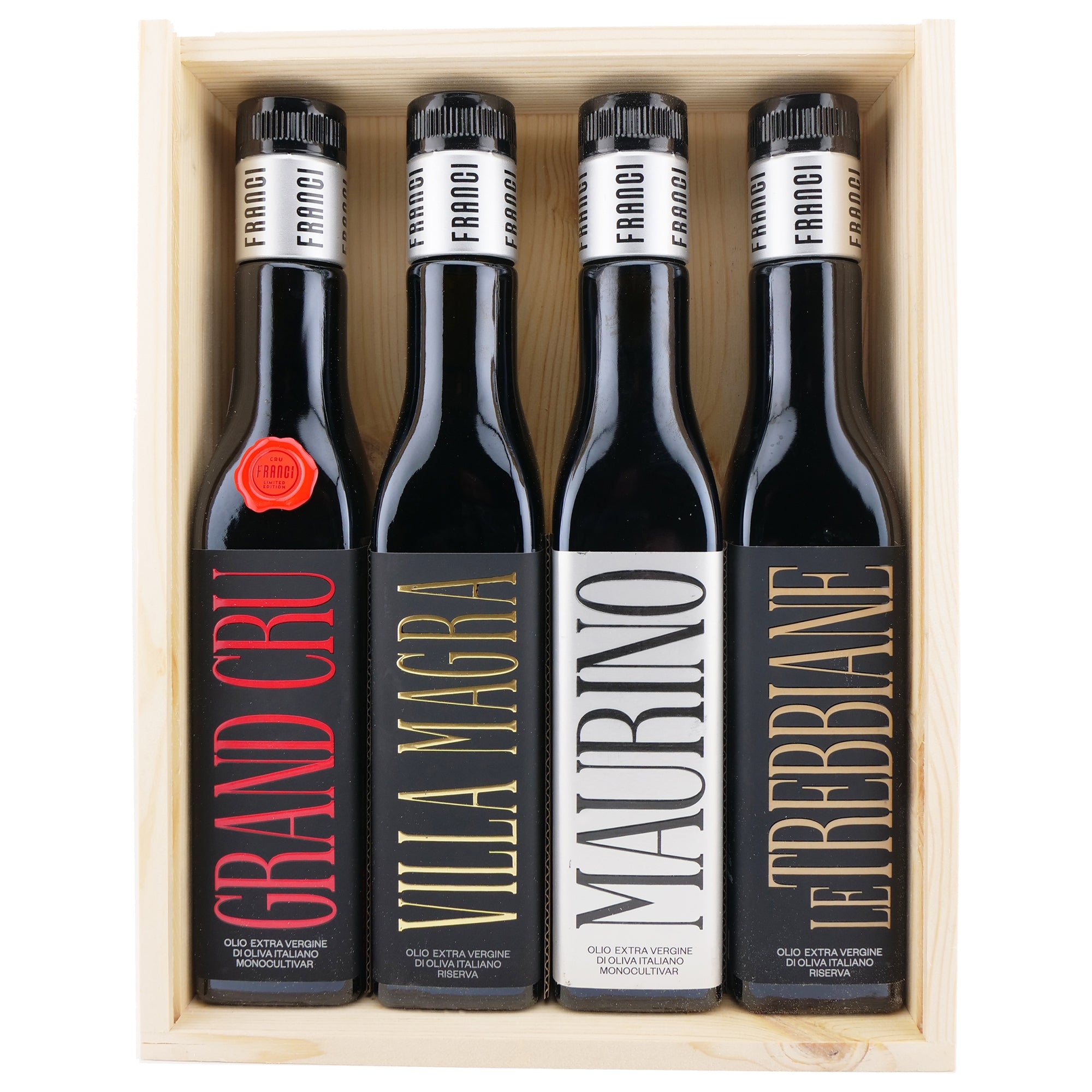 Frantoio Franci Large Wooden Box Gift Set