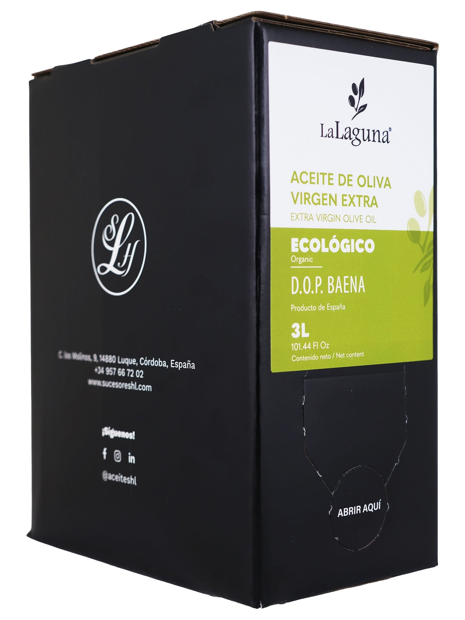 La Laguna Organic 3L Bag-In-Box