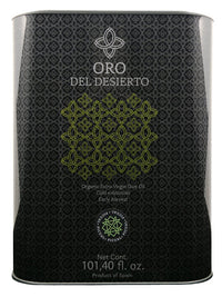 Oro del Desierto Organic Picual 3L Tin
