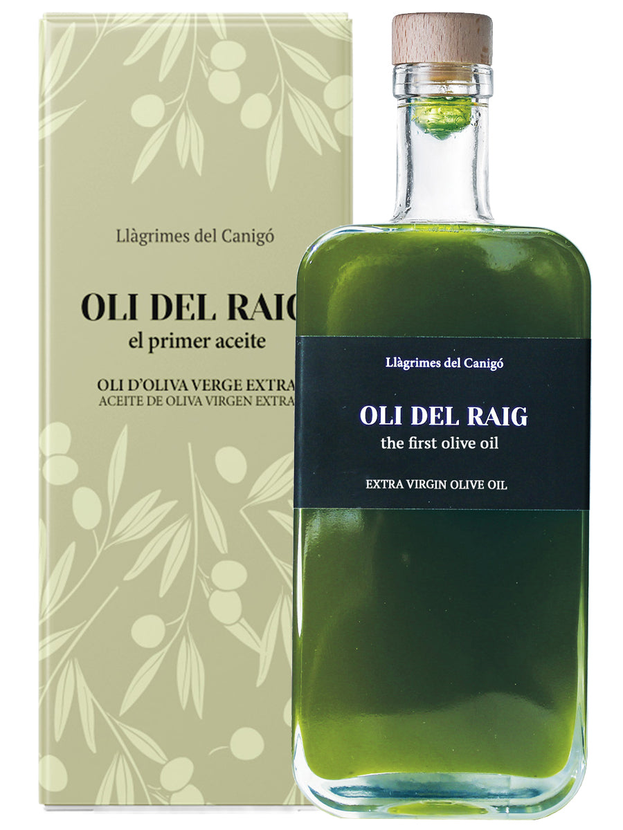 Llàgrimes del Canigó Oli del Raig Novello w/ Box