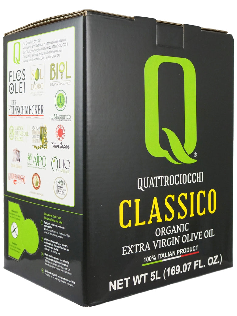 Quattrociocchi Classico Organic 5L Bag-in-Box