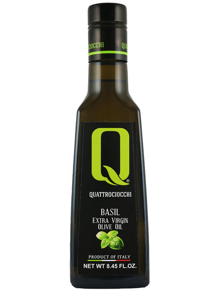 Quattrociocchi Basil Extra Virgin Olive Oil 8.45 fl oz (250 ml