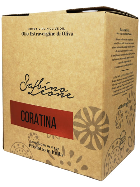 Sabino Leone Coratina Bag-in-Box Extra Virgin Olive Oil 169 fl oz