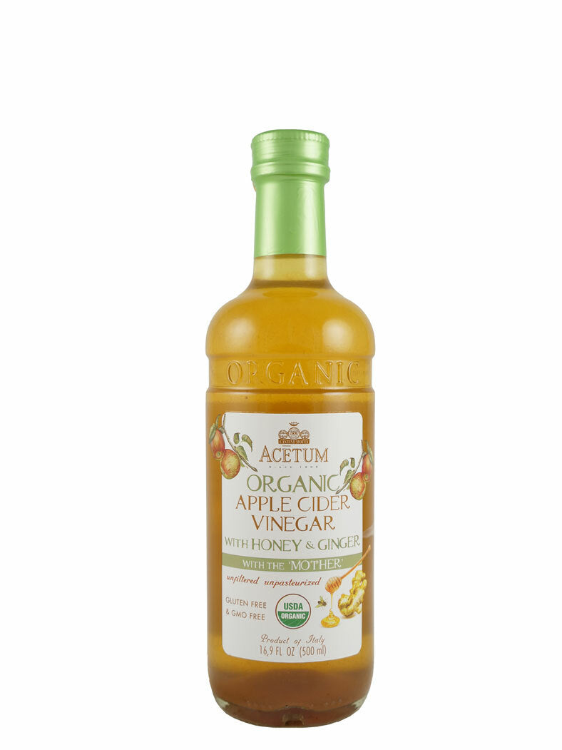 Acetum Organic Apple Cider Vinegar with Honey & Ginger