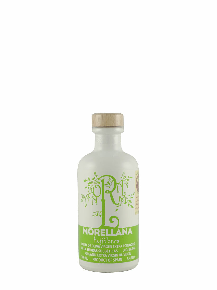 Morellana Organic Hojiblanca DOP Baena 100ML Sample White Bottle