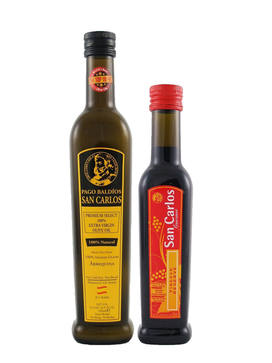 San Carlos Gourmet Olive Oil & Vinegar Set