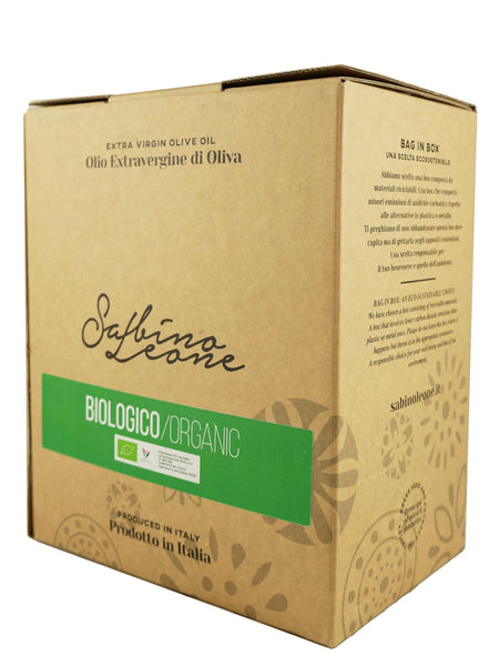 Entelia Bag-in-Box Extra Virgin Olive Oil 169 fl oz (5 Liters)