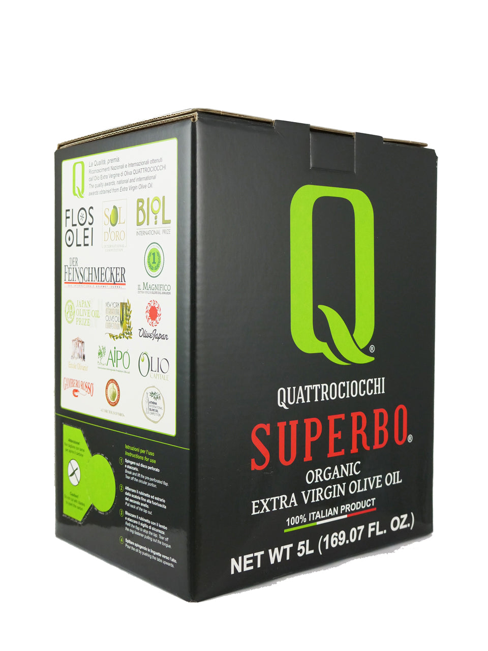 Quattrociocchi Superbo Organic 5L Bag-in-Box